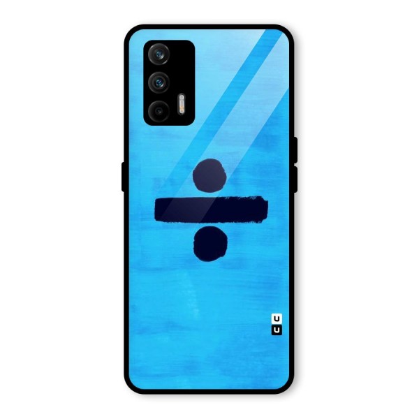 Math And Blue Glass Back Case for Realme X7 Max