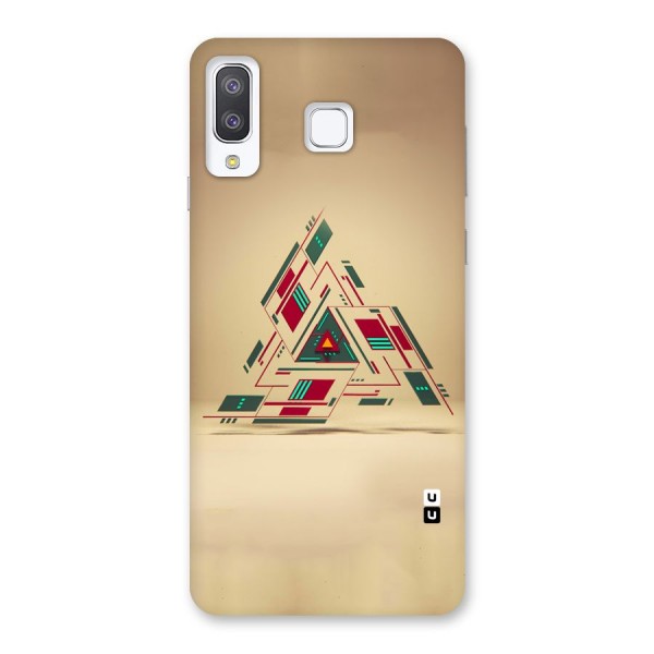Maze Triangle Back Case for Galaxy A8 Star