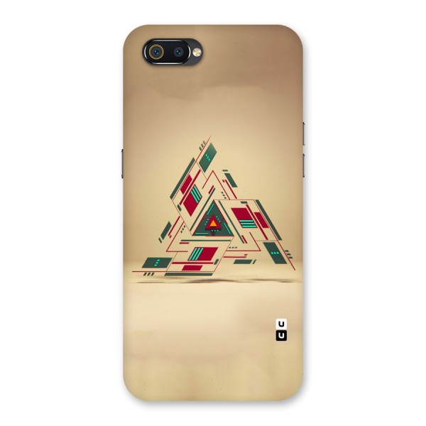 Maze Triangle Back Case for Realme C2