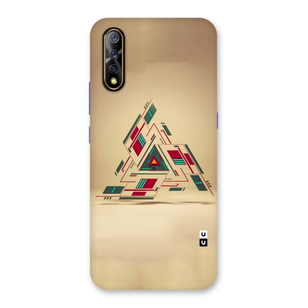 Maze Triangle Back Case for Vivo S1