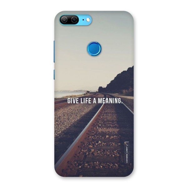 Meaning To Life Back Case for Honor 9 Lite