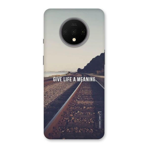 Meaning To Life Back Case for OnePlus 7T