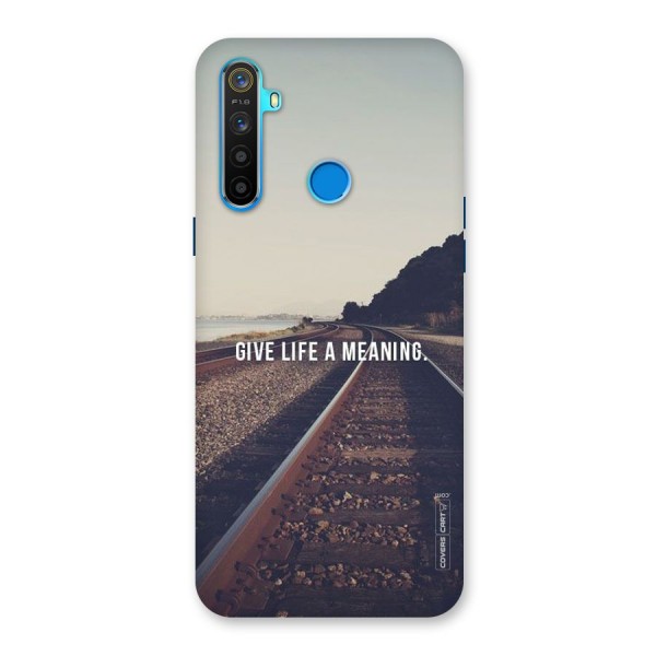 Meaning To Life Back Case for Realme 5