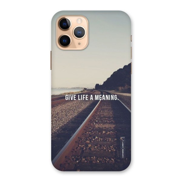 Meaning To Life Back Case for iPhone 11 Pro