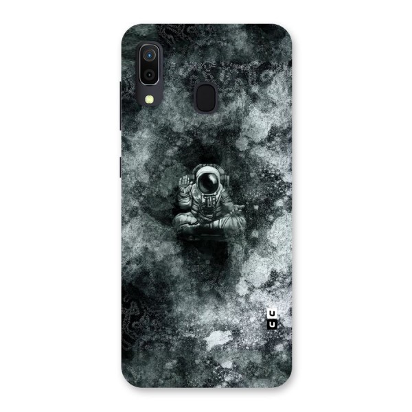 Meditating Spaceman Back Case for Galaxy A20