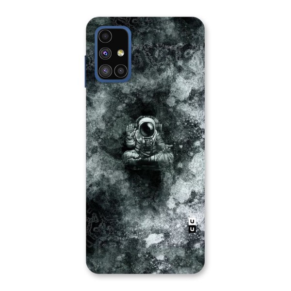 Meditating Spaceman Back Case for Galaxy M51
