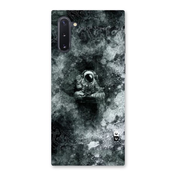 Meditating Spaceman Back Case for Galaxy Note 10