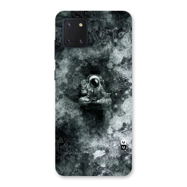Meditating Spaceman Back Case for Galaxy Note 10 Lite