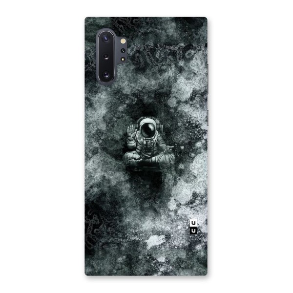 Meditating Spaceman Back Case for Galaxy Note 10 Plus