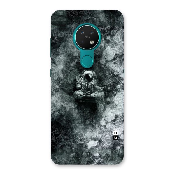Meditating Spaceman Back Case for Nokia 7.2