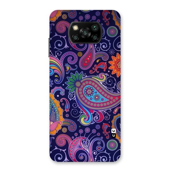 Mehendi Pattern Back Case for Poco X3