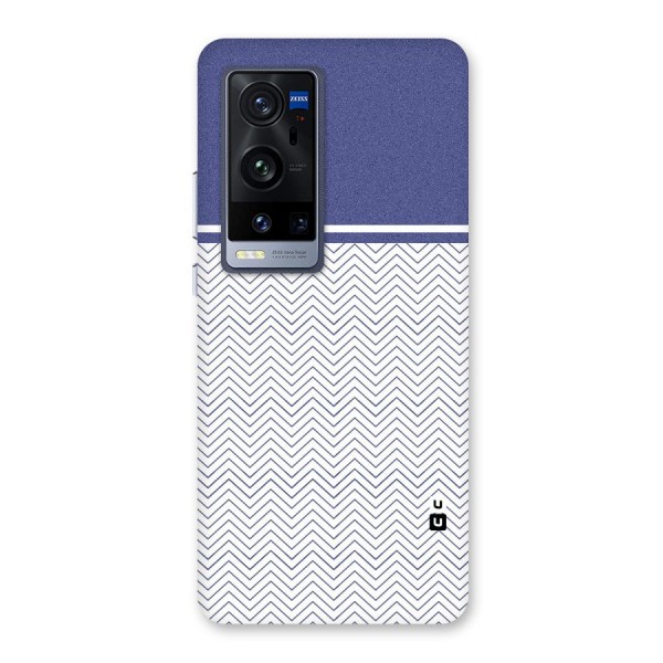 Melange Striped Pattern Back Case for Vivo X60 Pro Plus