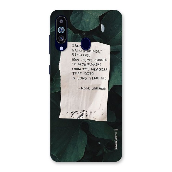 Memories Back Case for Galaxy M40