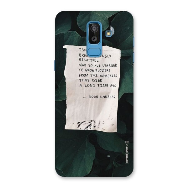 Memories Back Case for Galaxy On8 (2018)