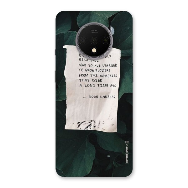 Memories Back Case for OnePlus 7T