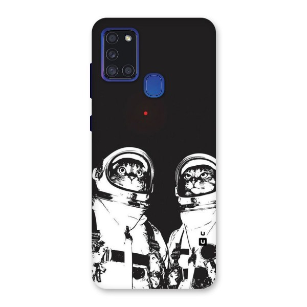 Meow Moon Back Case for Galaxy A21s