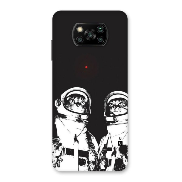 Meow Moon Back Case for Poco X3