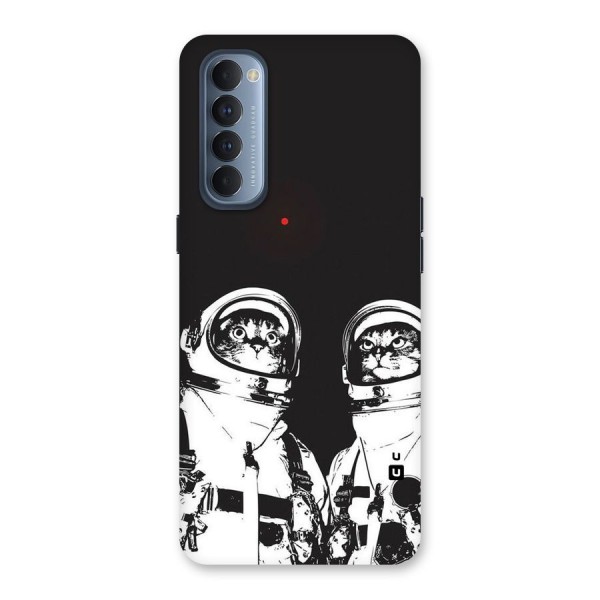 Meow Moon Back Case for Reno4 Pro