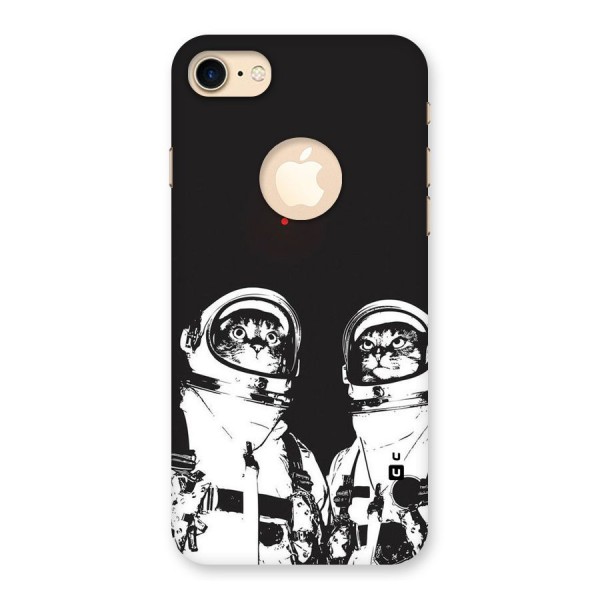Meow Moon Back Case for iPhone 7 Logo Cut