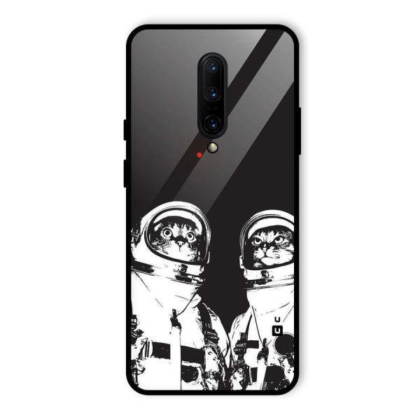 Meow Moon Glass Back Case for OnePlus 7 Pro
