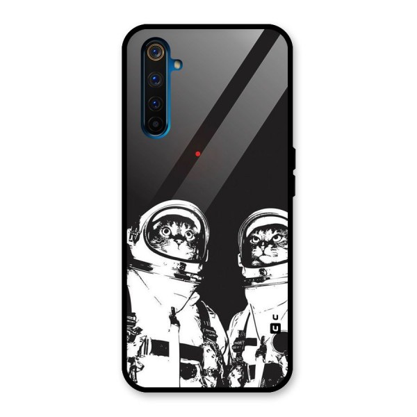 Meow Moon Glass Back Case for Realme 6 Pro