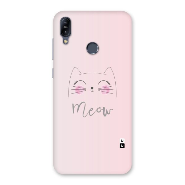 Meow Pink Back Case for Zenfone Max M2