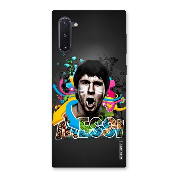 Messi For Argentina Back Case for Galaxy Note 10