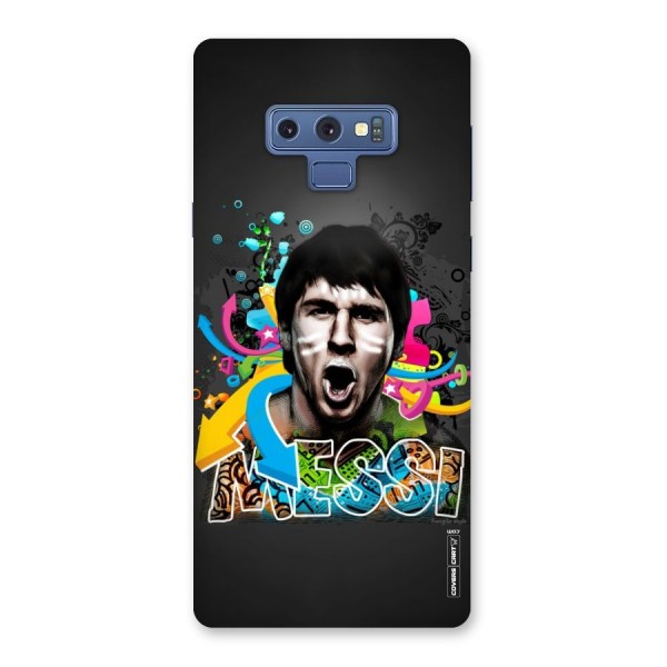 Messi For Argentina Back Case for Galaxy Note 9