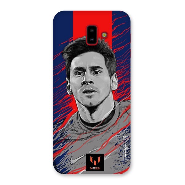 Messi For FCB Back Case for Galaxy J6 Plus