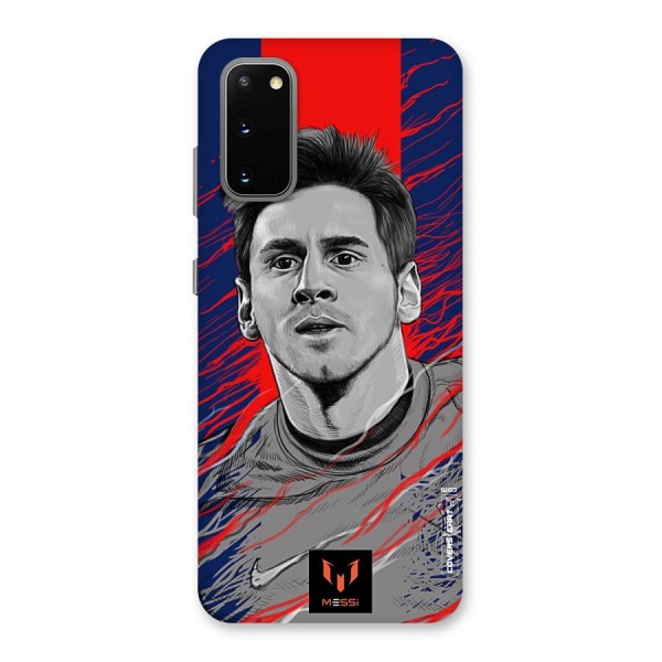 Messi For FCB Back Case for Galaxy S20