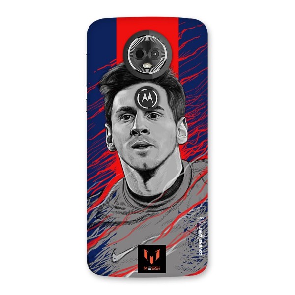 Messi For FCB Back Case for Moto E5 Plus