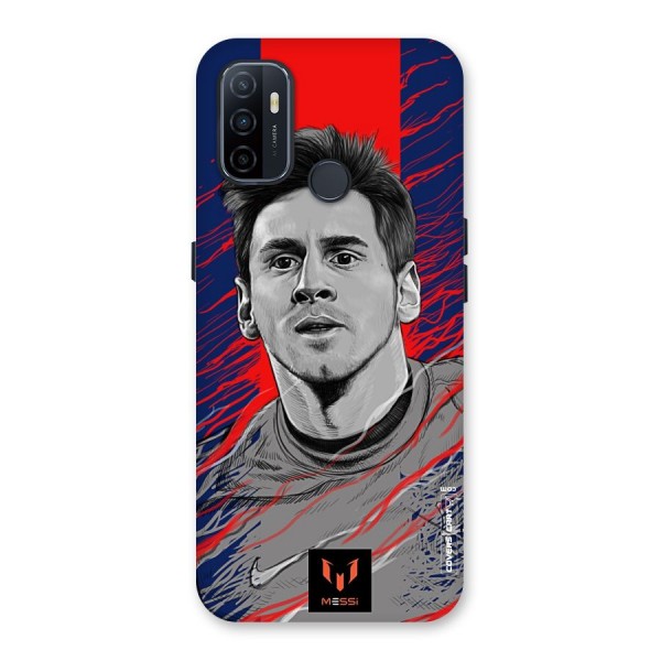 Messi For FCB Back Case for Oppo A53