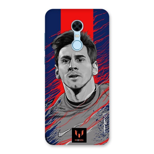Messi For FCB Back Case for Redmi Note 5