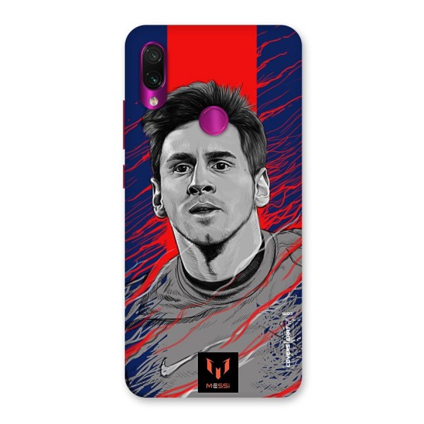 Messi For FCB Back Case for Redmi Note 7 Pro