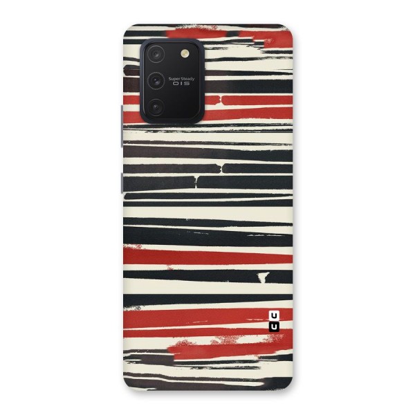 Messy Vintage Stripes Back Case for Galaxy S10 Lite