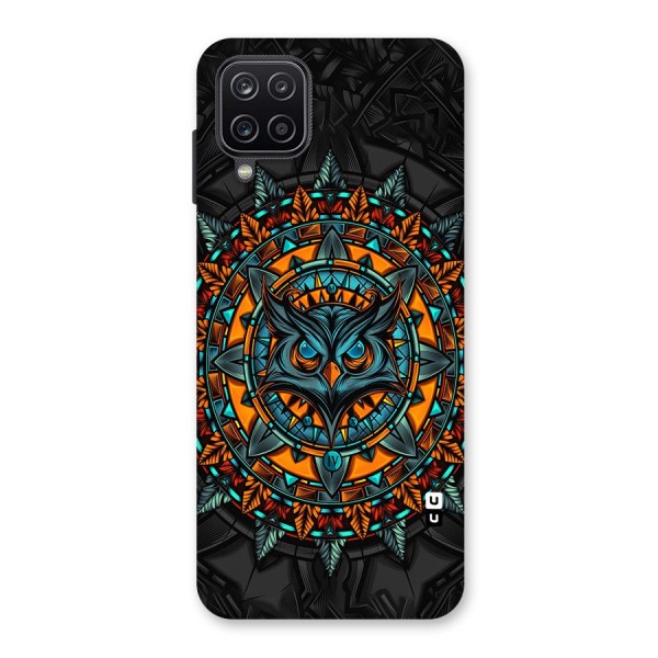 Mighty Owl Artwork Back Case for Galaxy A12