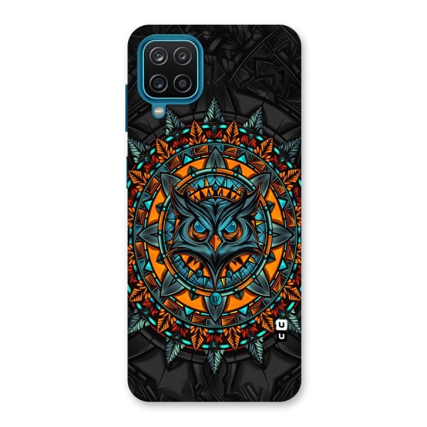 Mighty Owl Artwork Back Case for Galaxy M12