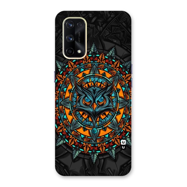 Mighty Owl Artwork Glass Back Case for Realme X7 Pro