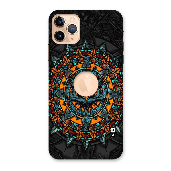 Mighty Owl Artwork Back Case for iPhone 11 Pro Max Logo Cut
