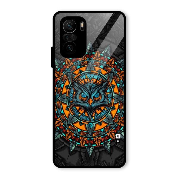 Mighty Owl Artwork Glass Back Case for Mi 11X Pro