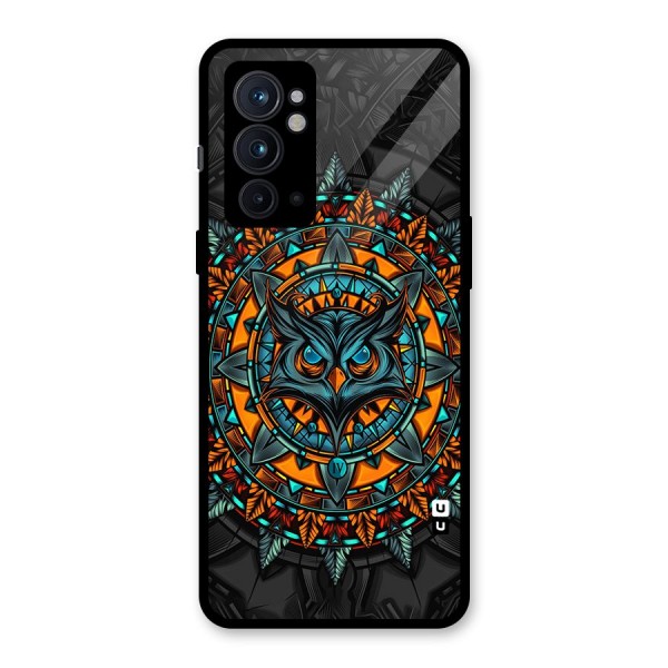 Mighty Owl Artwork Glass Back Case for OnePlus 9RT 5G