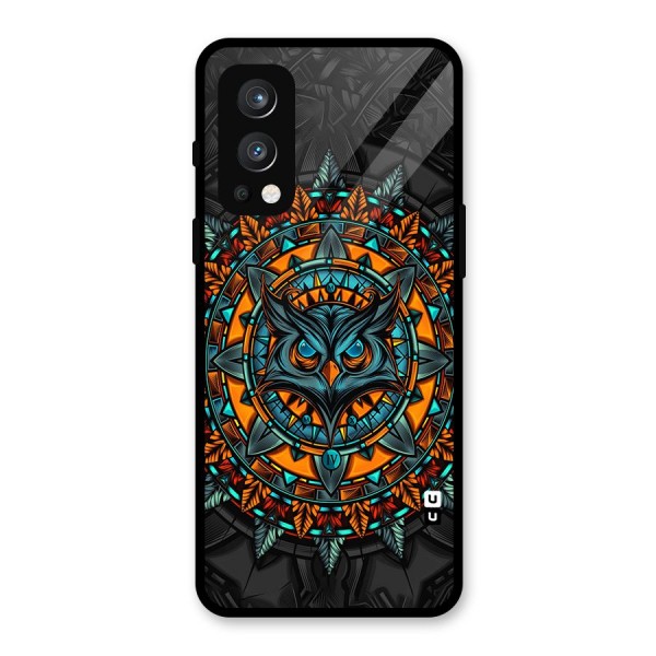 Mighty Owl Artwork Glass Back Case for OnePlus Nord 2 5G