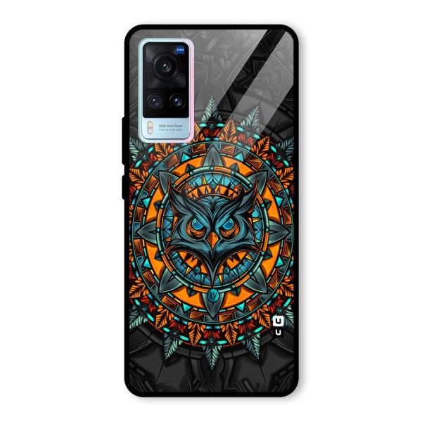 Mighty Owl Artwork Glass Back Case for Vivo X60