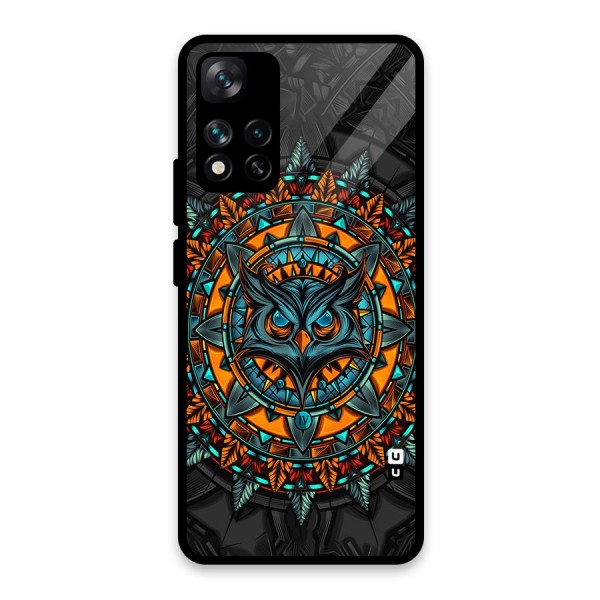 Mighty Owl Artwork Glass Back Case for Xiaomi 11i 5G