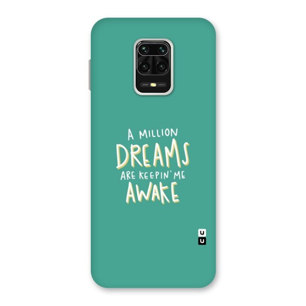 Million Dreams Back Case for Redmi Note 9 Pro