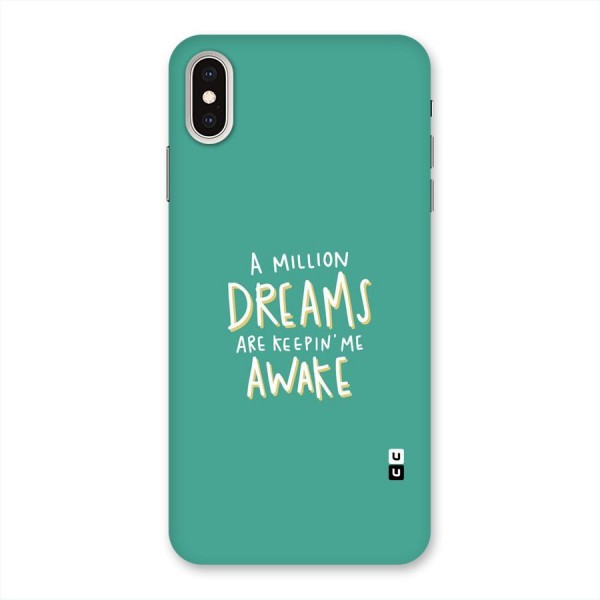 Million Dreams Back Case for iPhone XS Max