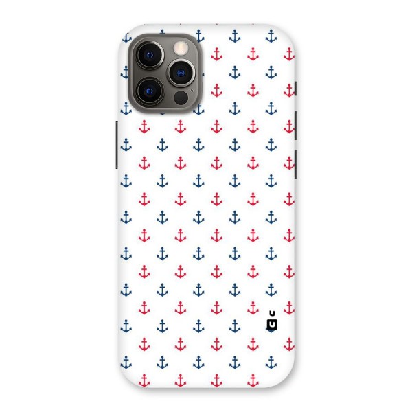 Minimal Anchor Pattern Back Case for iPhone 12 Pro