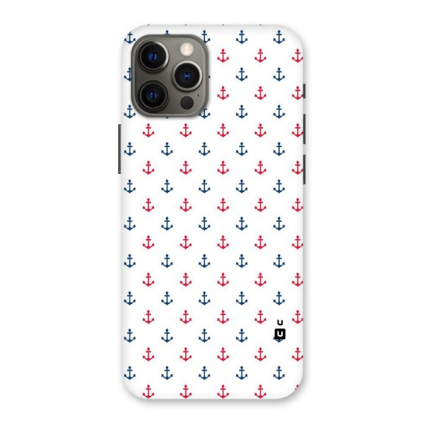 Minimal Anchor Pattern Back Case for iPhone 12 Pro Max
