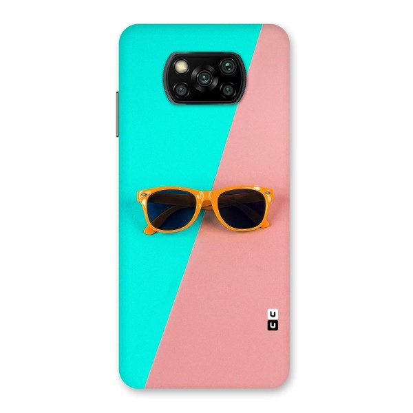 Minimal Glasses Back Case for Poco X3