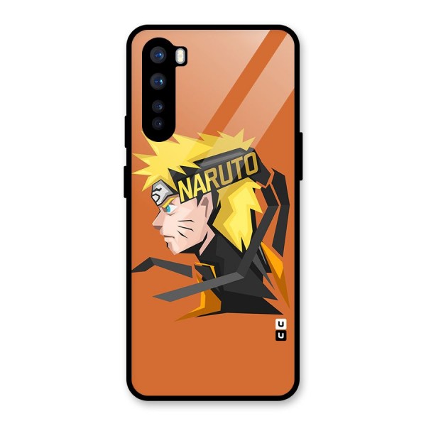 Minimal Naruto Artwork Glass Back Case for OnePlus Nord